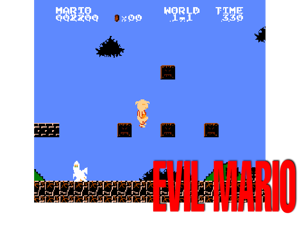 Evil Mario (SMB1 Hack) [a1] Cover